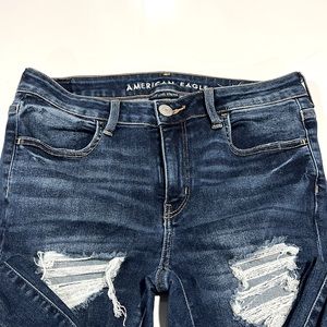 American Eagle Ne(x)t Level Stretch Jegging Crop, 10